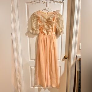 Vintage Dessy New York Pink Dress